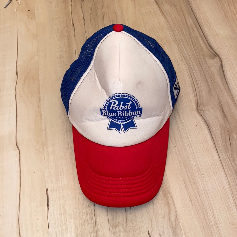 PBR Pabst Blue Ribbon Hat Snapback